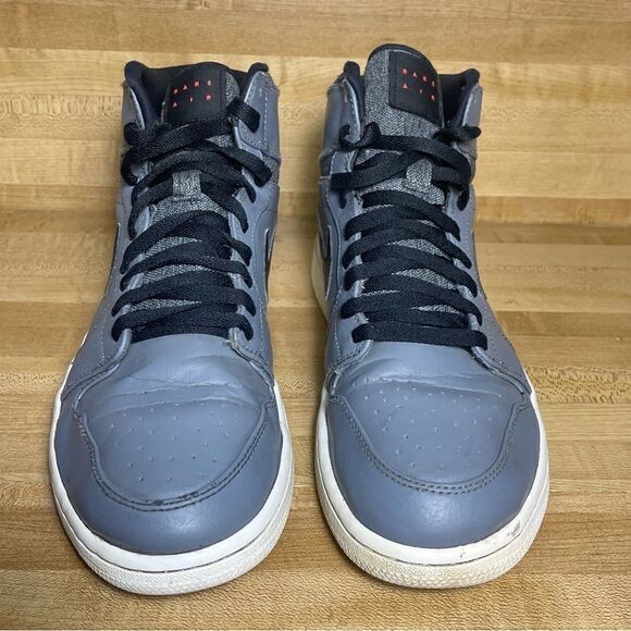 Nike Air Jordan 1 High Retro ‘Rare Air’ Mens Size 13 Patch Cool Gray 332550-014 - Picture 4 of 7